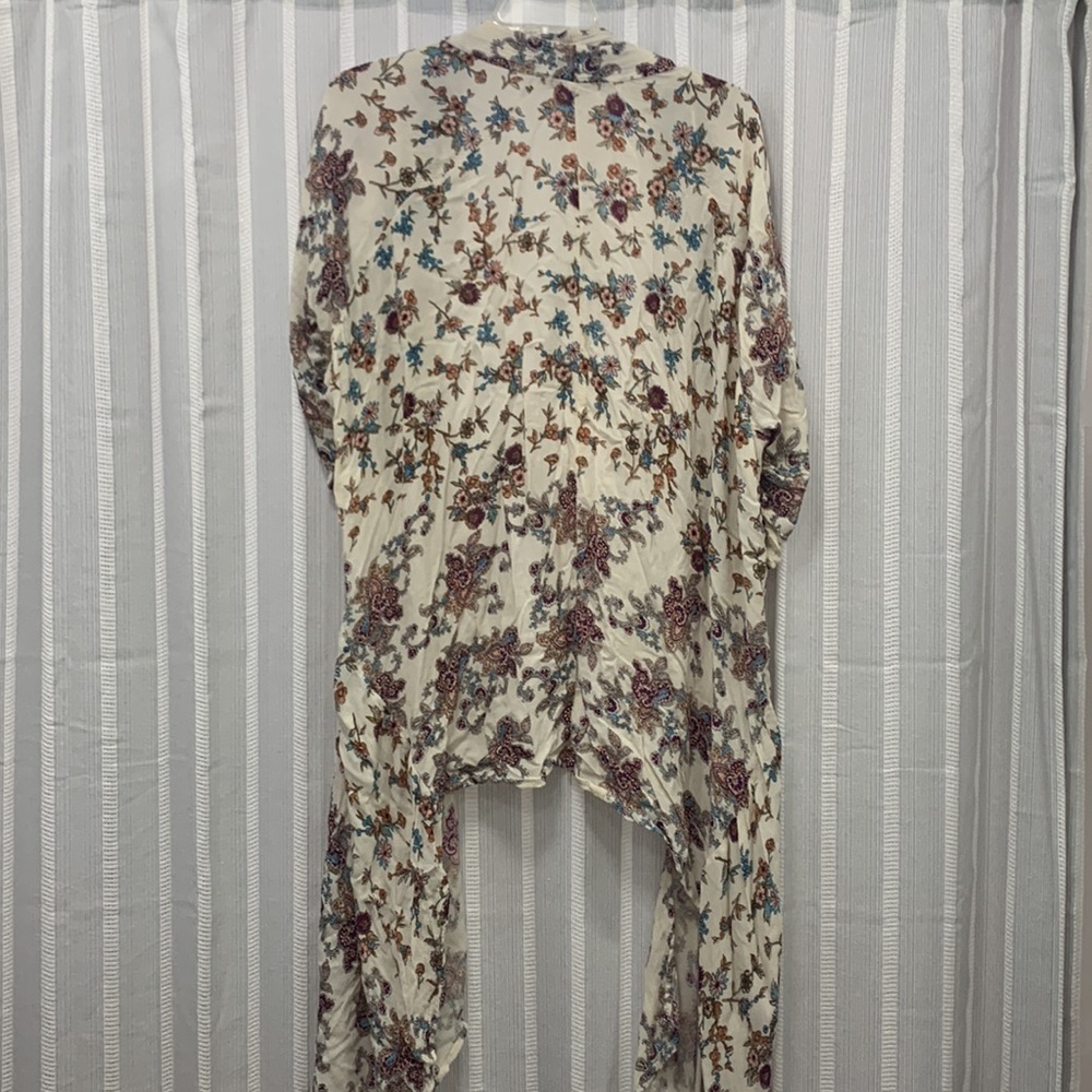 Altar’d State Boho Country Kimono‎ CoverUp Multi Color Size L - Picture 4 of 11